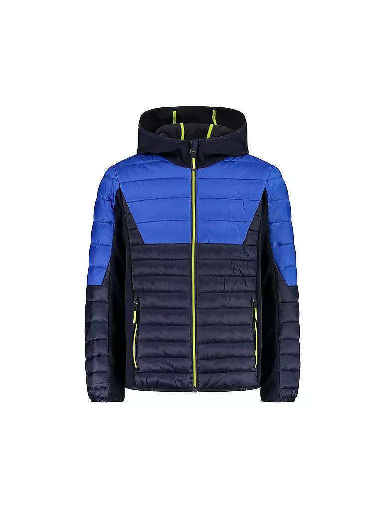 Cmp Jungen Iso Hybridjacke Ripstop Dunkelblau